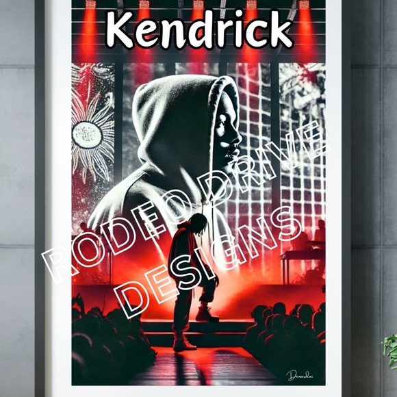 Kendrick Lamar  Poster Print 11x17 Legend Kendrick  Lamar Not Like Us Po… - Picture 1 of 3